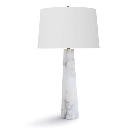 Regina Andrew Quatrefoil Alabaster Table Lamp Small 13-1037